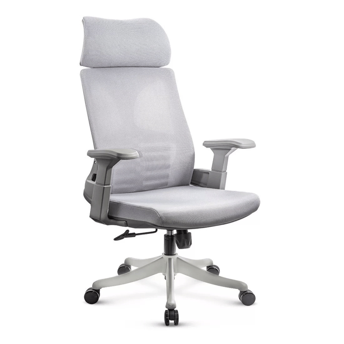 Scaun ergonomic gri sezut buretat spatar panza SYYT9514 Artlux