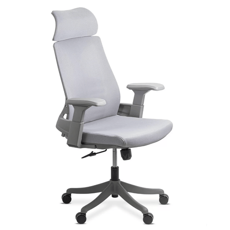 Scaun ergonomic gri sezut buretat spatar panza SYYT9514 Artlux