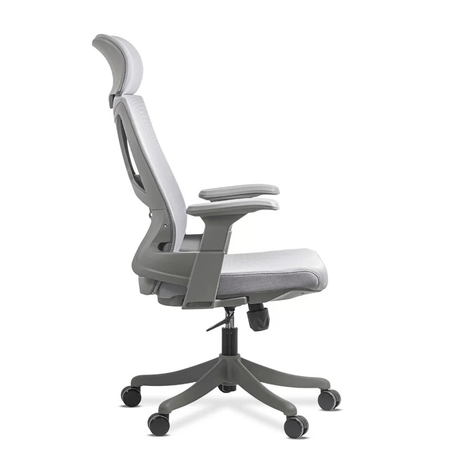 Scaun ergonomic gri sezut buretat spatar panza SYYT9514 Artlux