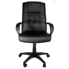 Scaun ergonomic maro piele ecologica OFF023 Apprentice