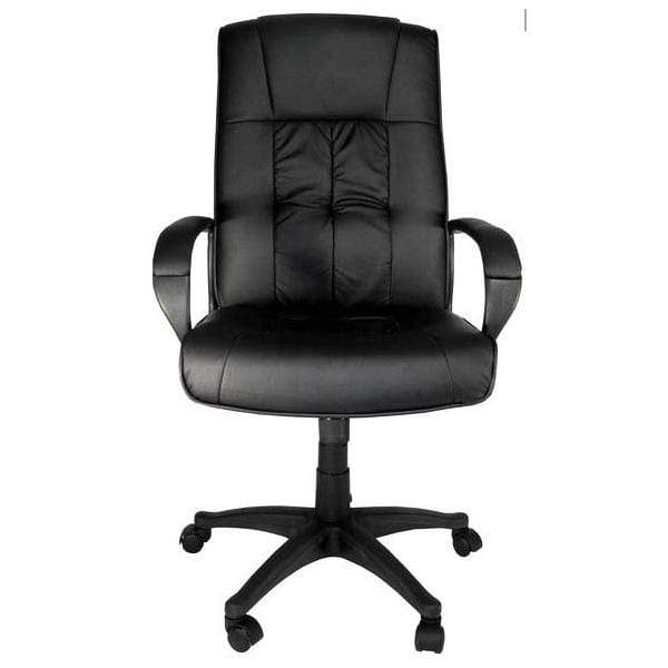 Scaun ergonomic maro piele ecologica OFF023 Apprentice