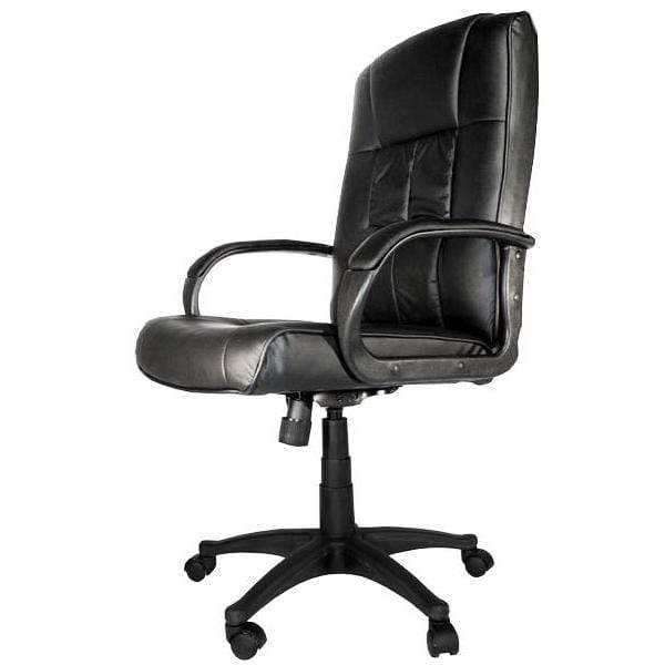 Scaun ergonomic maro piele ecologica OFF023 Apprentice