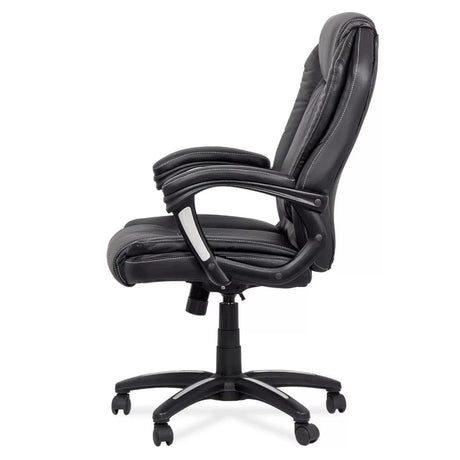 Scaun ergonomic piele perforata mecanism balans OFF356 Victorian