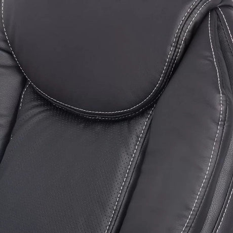 Scaun ergonomic piele perforata mecanism balans OFF356 Victorian