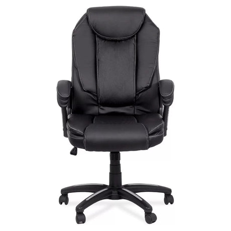 Scaun ergonomic piele perforata mecanism balans OFF356 Victorian
