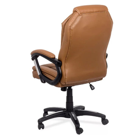 Scaun ergonomic piele perforata mecanism balans OFF356 Victorian