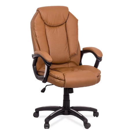 Scaun ergonomic piele perforata mecanism balans OFF356 Victorian BEJ