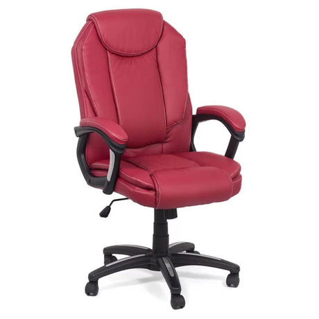 Scaun ergonomic piele perforata mecanism balans OFF356 Victorian VISINIU