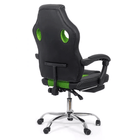Scaun gaming relaxare piele negru verde OFF3091 Legacy
