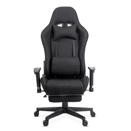 Scaun gaming stofa relaxare mecanism balans OFF296 Bullmax