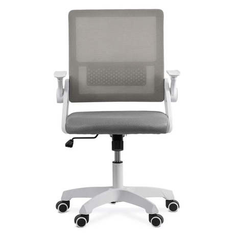 Scaun gri cadru alb 80 kg reclinabil 120 grade OFF6261 Playtech