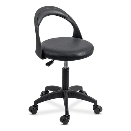 Scaun laborator role ajustabil spatar ergonomic OFF1020 Robin NEGRU