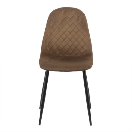 Scaun living maro catifea picioare metalice BUC237X Loft