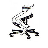 Scaun medical corectare postura OFF094 Max NEGRU
