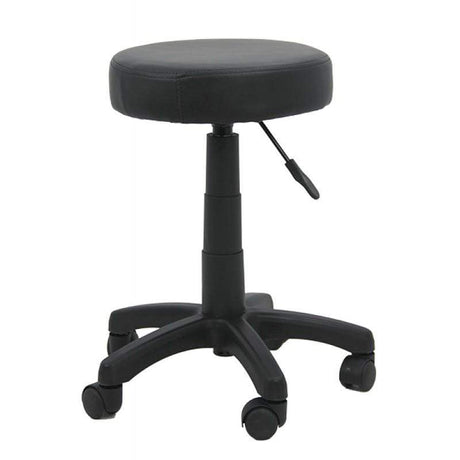 Scaun tehnic piele cadru negru reglabil ABS102 Azzi NEGRU