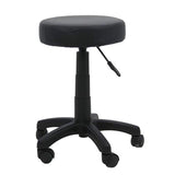 Scaun tehnic piele cadru negru reglabil ABS102 Azzi NEGRU
