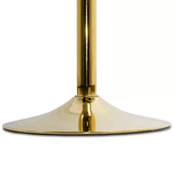 Scaun bar catifea cadru auriu ajustabil ABS118 Cloudberry