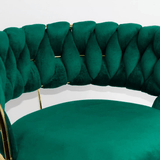 Scaun bar catifea cadru auriu ajustabil ABS118 Cloudberry