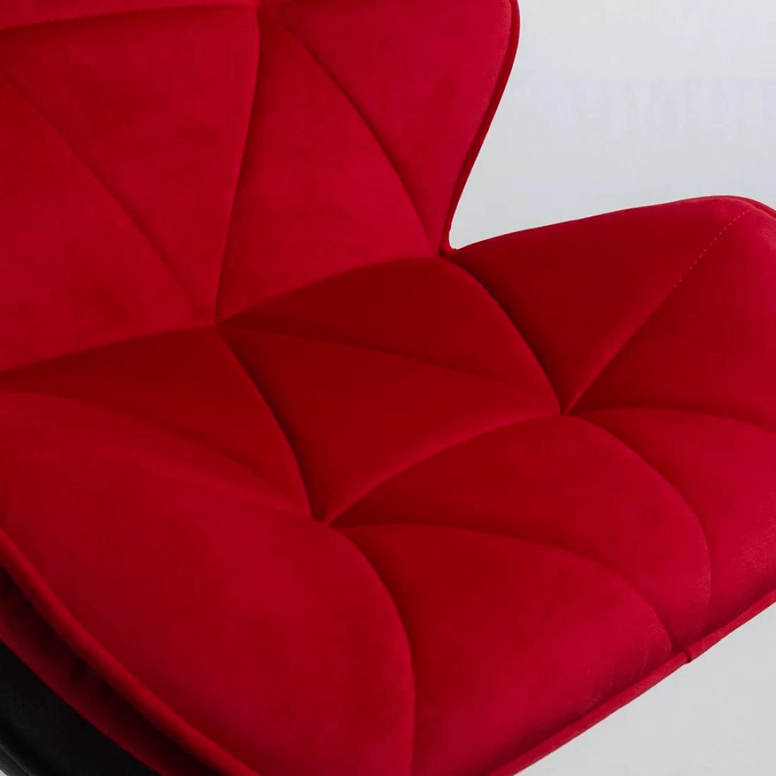 Scaun bar catifea cadru negru reglabil ABS149 Dark Diamond