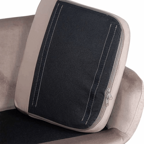 Scaun bar catifea picioare lemn sezut lavabil ABS1271 Studio