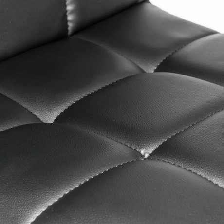 Scaun bar piele cadru cromat ajustabil ABS191 Square Shots