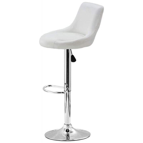 Scaun bar piele cadru cromat ajustabil ABS225 Frutty