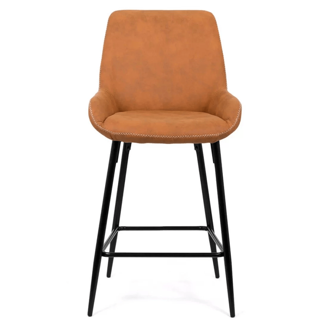 Scaun bar piele cadru metalic negru ABS146 City Lights