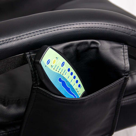 Scaun birou masaj extensibil 150kg OFF935 Tensor NEGRU