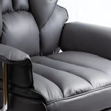 Scaun birou piele relaxare cadru otel 150 kg OFF413 Roy