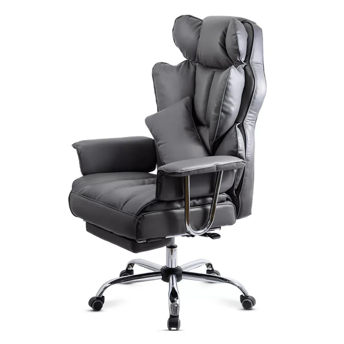 Scaun birou piele relaxare cadru otel 150 kg OFF413 Roy