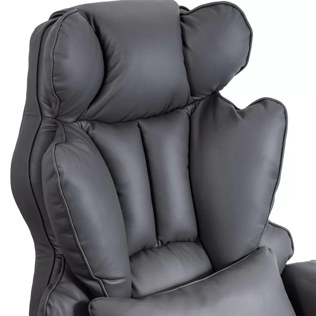 Scaun birou piele relaxare cadru otel 150 kg OFF413 Roy