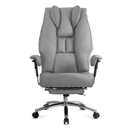 Scaun birou piele relaxare cadru otel 150 kg OFF421 Tor