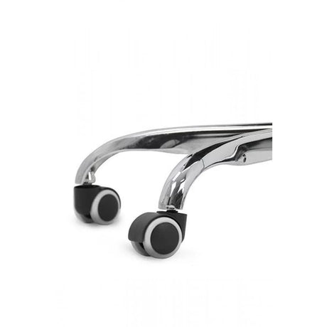 Scaun birou piele slim cadru otel ajustabil OFF802M Catwalk