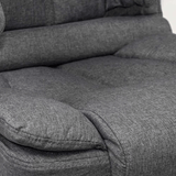 Scaun birou relaxare stofa rabatabil cadru otel OFF415F Plum