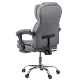 Scaun birou relaxare stofa rabatabil cadru otel OFF415F Plum