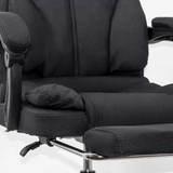 Scaun birou relaxare stofa rabatabil cadru otel OFF415F Plum