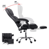 Scaun birou relaxare stofa rabatabil cadru otel OFF415F Plum