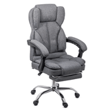 Scaun birou relaxare stofa rabatabil cadru otel OFF415F Plum GRI INCHIS