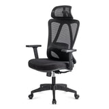 Scaun birou stofa ajustabil brate reglabile OFF987 Jobsite NEGRU