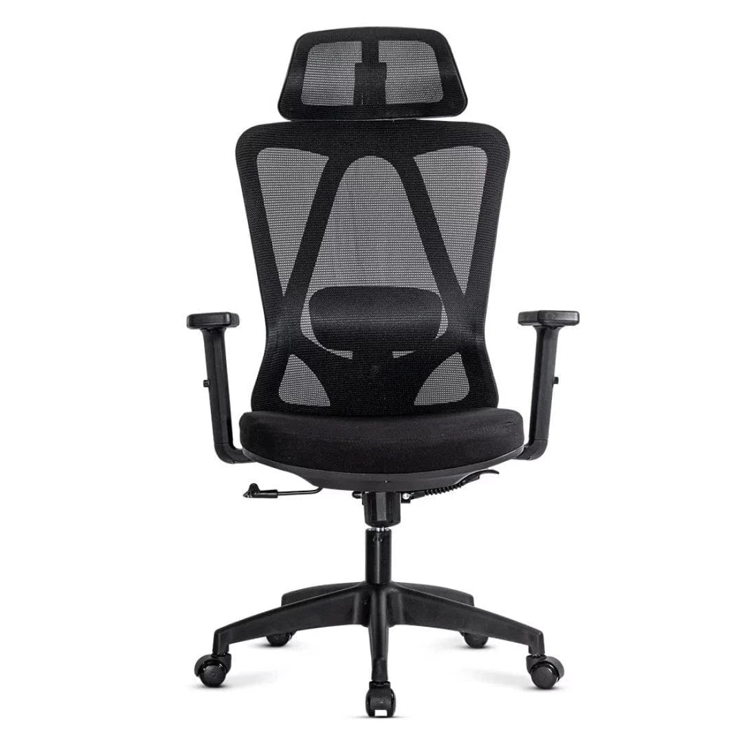 Scaun birou stofa ajustabil brate reglabile OFF987 Jobsite NEGRU