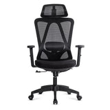 Scaun birou stofa ajustabil brate reglabile OFF987 Jobsite NEGRU