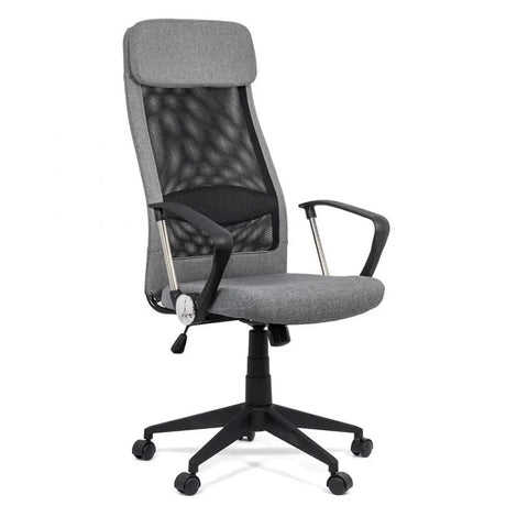 Scaun birou stofa cadru plastic balans reglabil OFF914 Speed GRI INCHIS