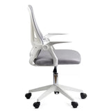 Scaun birou stofa reglabil brate rabatabile OFF433 Busse GRI DESCHIS