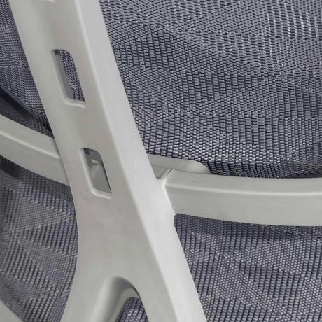 Scaun ergonomic plasa reglaje confort lux SYYT9511 Flores GRI INCHIS