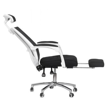 Scaun ergonomic relaxare stofa rabatabil OFF420 ProDynamix NEGRU