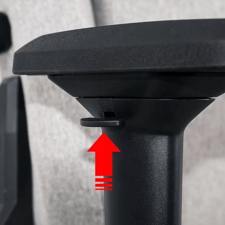 Scaun ergonomic stofa reglaje confort lux OFF297 Explorer GRI DESCHIS