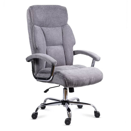 Scaun executiv stofa cadru otel sistem balans OFF709 Suite GRI DESCHIS