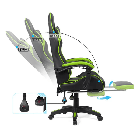 Scaun gaming multicolor piele sistem relaxare OFF299 Tronus