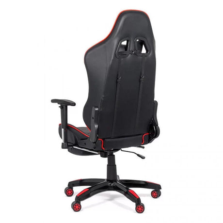 Scaun gaming piele brate reglabile perne relaxare OFF306 Jet