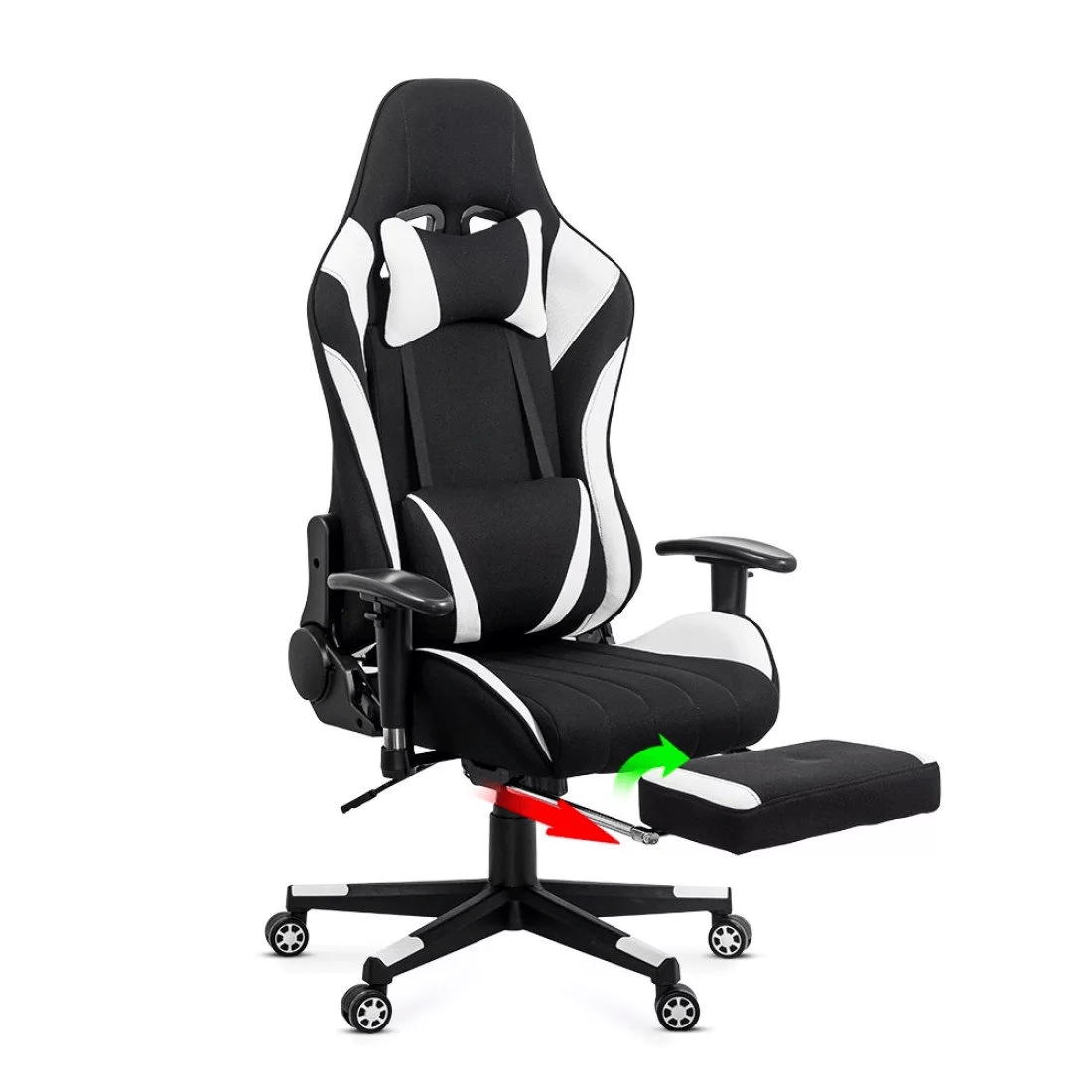 Scaun gaming stofa relaxare mecanism balans OFF296 Bullmax